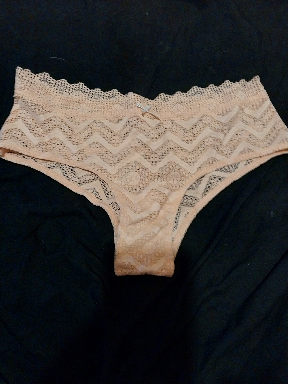 PINK Victoria's Secret Blush Lace Hipster Panty NWT
